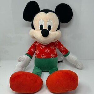 20” Mickey Mouse Christmas plush